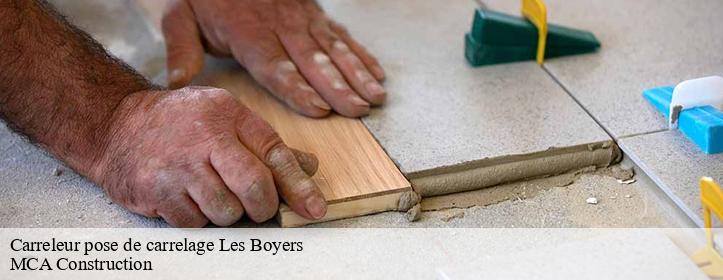 Carreleur pose de carrelage  13720