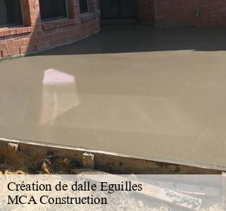 Création de dalle eguilles-13510 MCA Construction