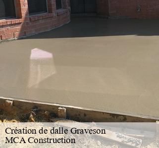 Création de dalle graveson-13690 MCA Construction