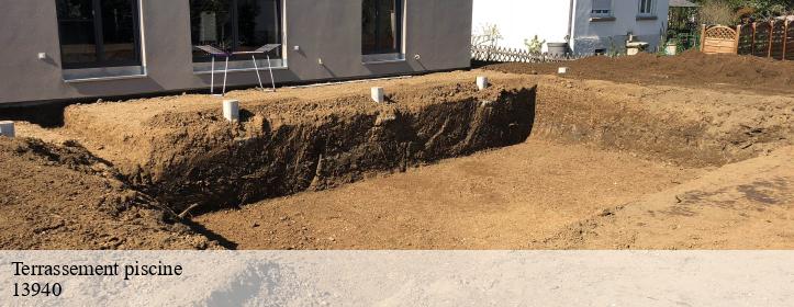 Terrassement piscine 13940