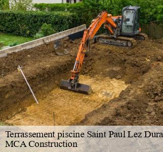Terrassement piscine  saint-paul-lez-durance-13115 MCA Construction 
