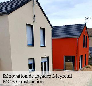Rénovation de façades meyreuil-13590 MCA Construction